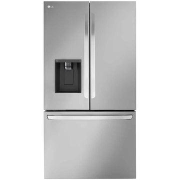 LG 36-inch, 26 cu. ft. Counter-Depth French 3-Door Refrigerator with Dual Ice Makers LRFXC2606S