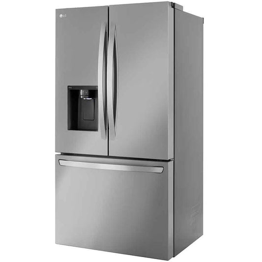 LG 36-inch, 26 cu. ft. Counter-Depth French 3-Door Refrigerator with Dual Ice Makers LRFXC2606S