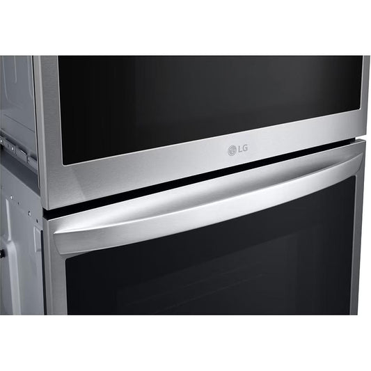 LG 30-inch, 6.4 cu. ft. Built-in Combination Wall Oven with ThinQ® Technology WCEP6423F