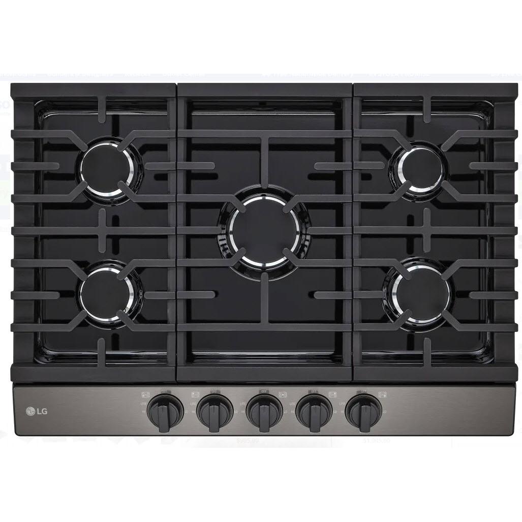 LG 30-inch Built-in Gas Cooktop CBGJ3023D