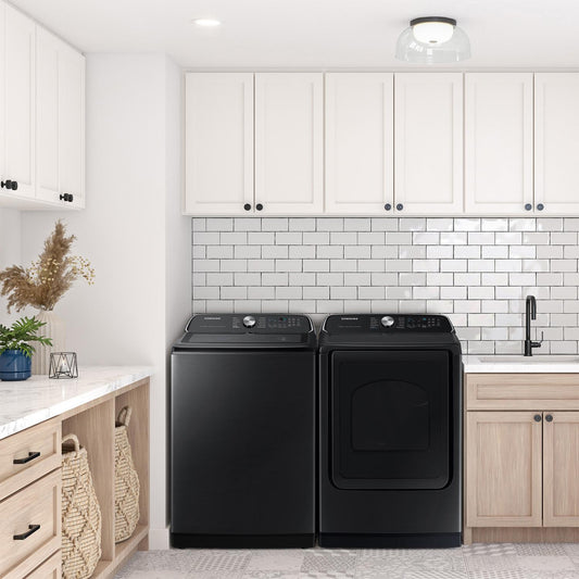 Samsung 7.4 cu. ft. Smart Gas Dryer with Steam Sanitize+ DVG55CG7100VA3