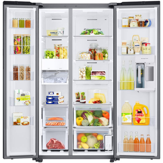 Samsung 36-inch, 28 cu. ft. Side-by-Side Refrigerator with Beverage Center™ RS28CB760012AA