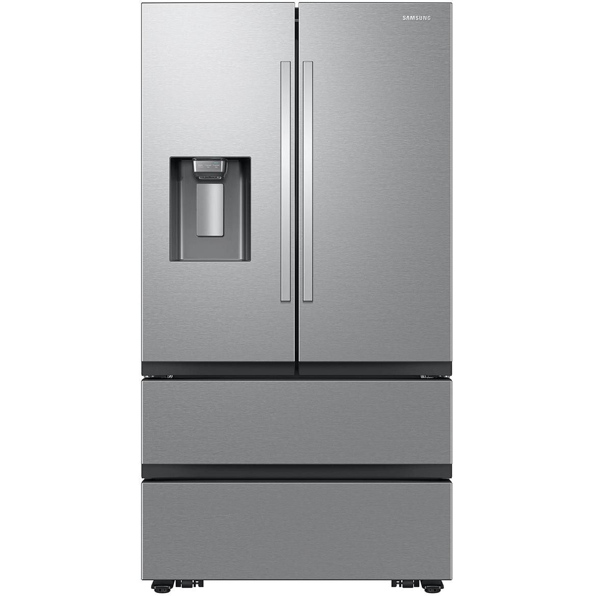 Samsung 36-inch, 25 cu. ft. Counter-Depth French 4-Door Refrigerator with Ice and Water Dispensing System RF26CG7400SRAA