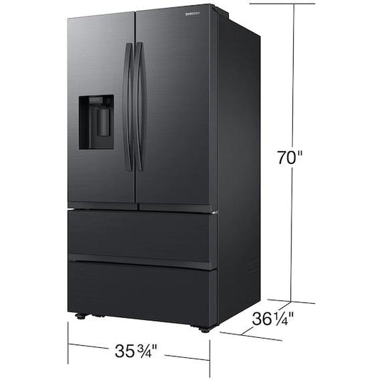 Samsung 36-inch, 30 cu. ft. French 4-Door Refrigerator with SmartThings Energy RF31CG7400MTAA