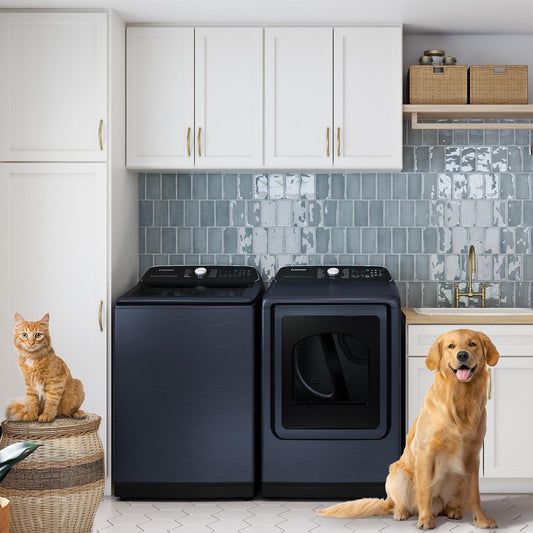 Samsung 7.4 cu.ft. Electric Dryer with Pet Care Dry and Steam Sanitize+ DVE54CG7150DA3