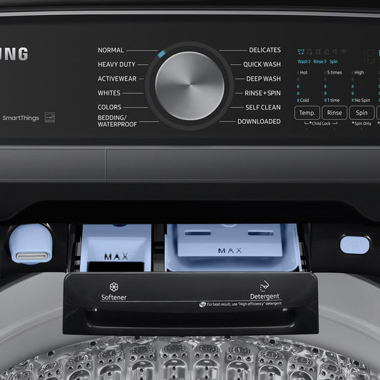 Samsung 5.4 cu.ft. Top Loading Washer with ActiveWave™ Agitator WA54CG7105AVUS
