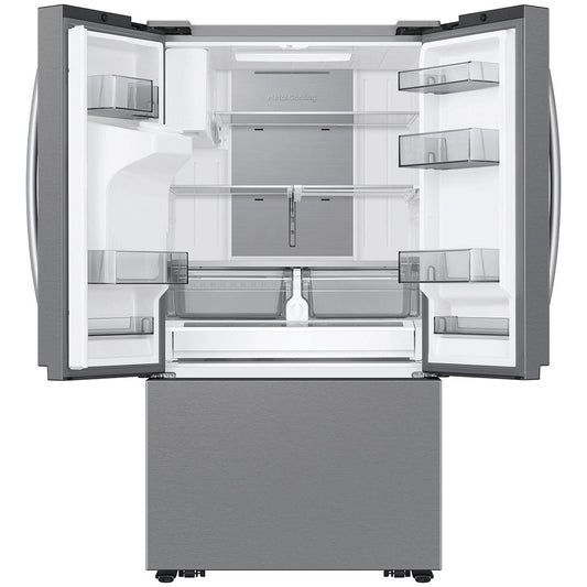 Samsung 36-inch, 25 cu. ft. Counter-Depth French 3-Door Refrigerator with Family Hub™ RF27CG5900SRAA