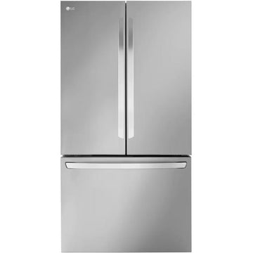 LG 36-inch, 31.7 cu. ft. Freestanding French 3-Door Refrigerator with Door Cooling+ LRFLS3206S