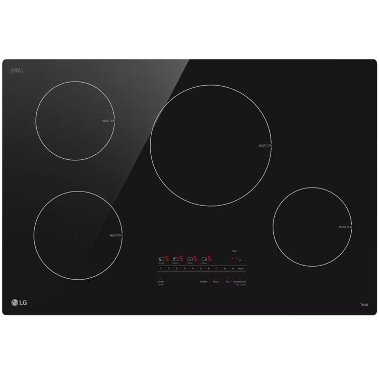 LG 30-inch Built-In Induction Cooktop with UltraHeat™ CBIH3013BE