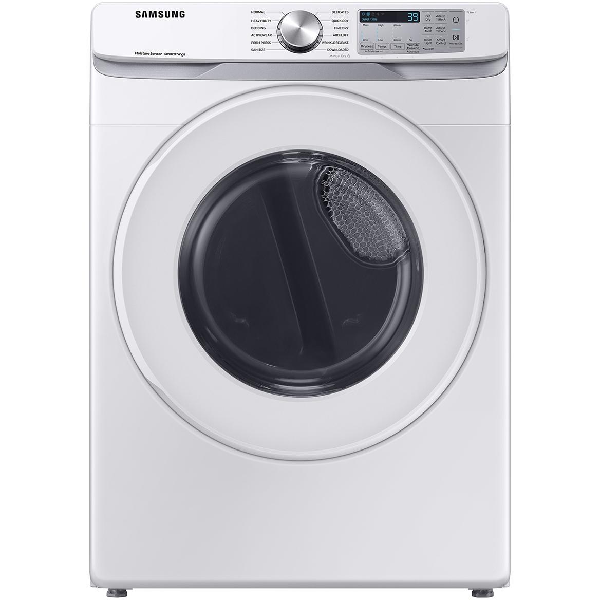 Samsung 7.5 cu. ft. Electric Dryer with SmartThings Wi-Fi DVE51CG8000WA3