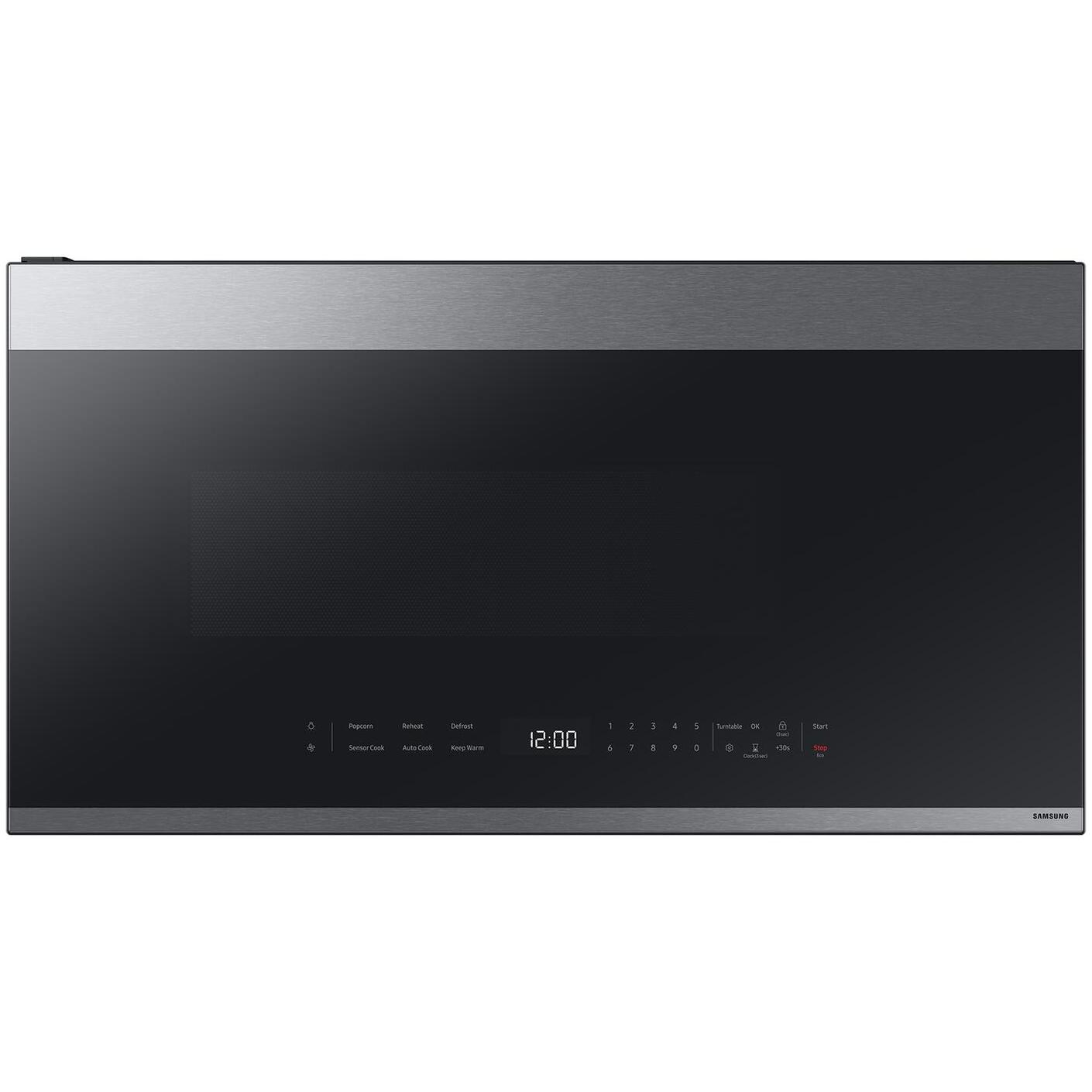 Samsung Bespoke Smart 30-inch, 2.1 cu. ft. Over-the-Range Microwave ME21DG6500SR/AA