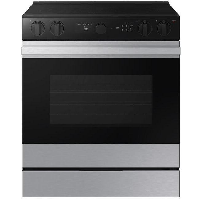 Samsung 6.3 cu. ft. Bespoke Smart Slide-In Electric Range NSE6DG8500SR/AA