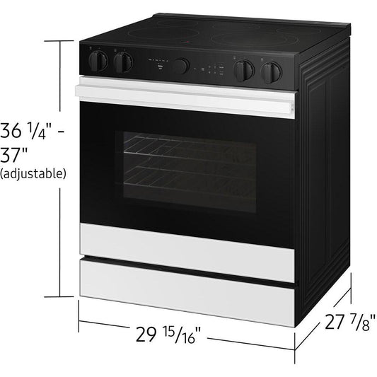 Samsung 6.3 cu. ft. Bespoke Smart Slide-In Electric Range NSE6DB870012/AA