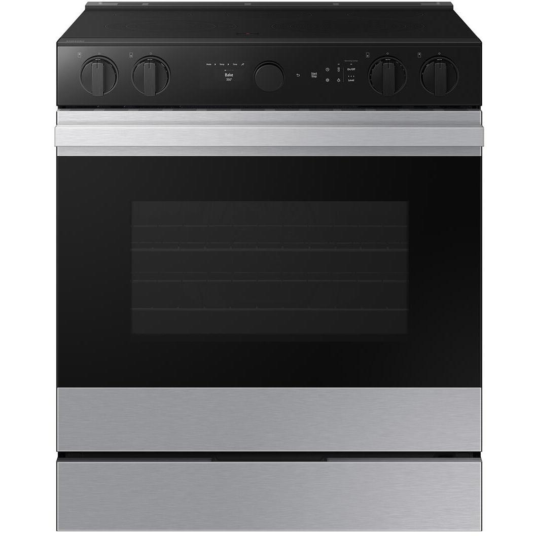 Samsung 6.3 cu. ft. Bespoke Smart Slide-In Electric Range NSE6DG8700SR/AA