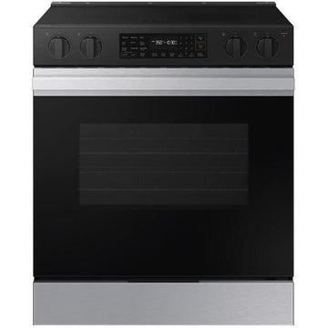 Samsung 6.3 cu. ft. Bespoke Smart Slide-In Electric Range NSE6DG8300SR/AA