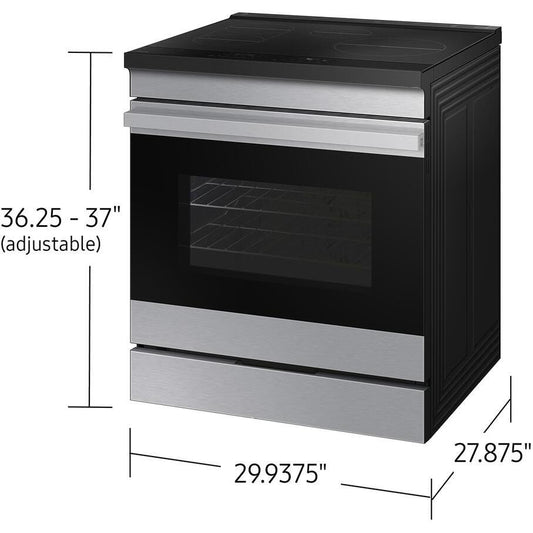 Samsung 6.3 cu. ft. Bespoke Smart Slide-In Induction Range NSI6DG9500SR/AA