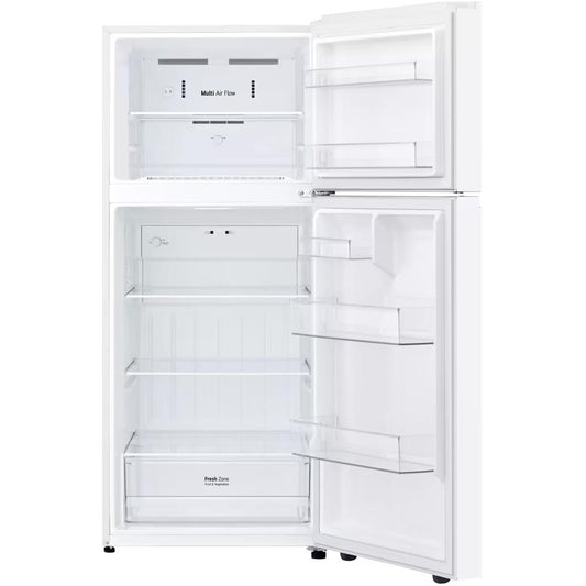 LG 27.5-inch, 17.5 cu. ft. Freestanding Top Freezer Refrigerator LT18S2100W