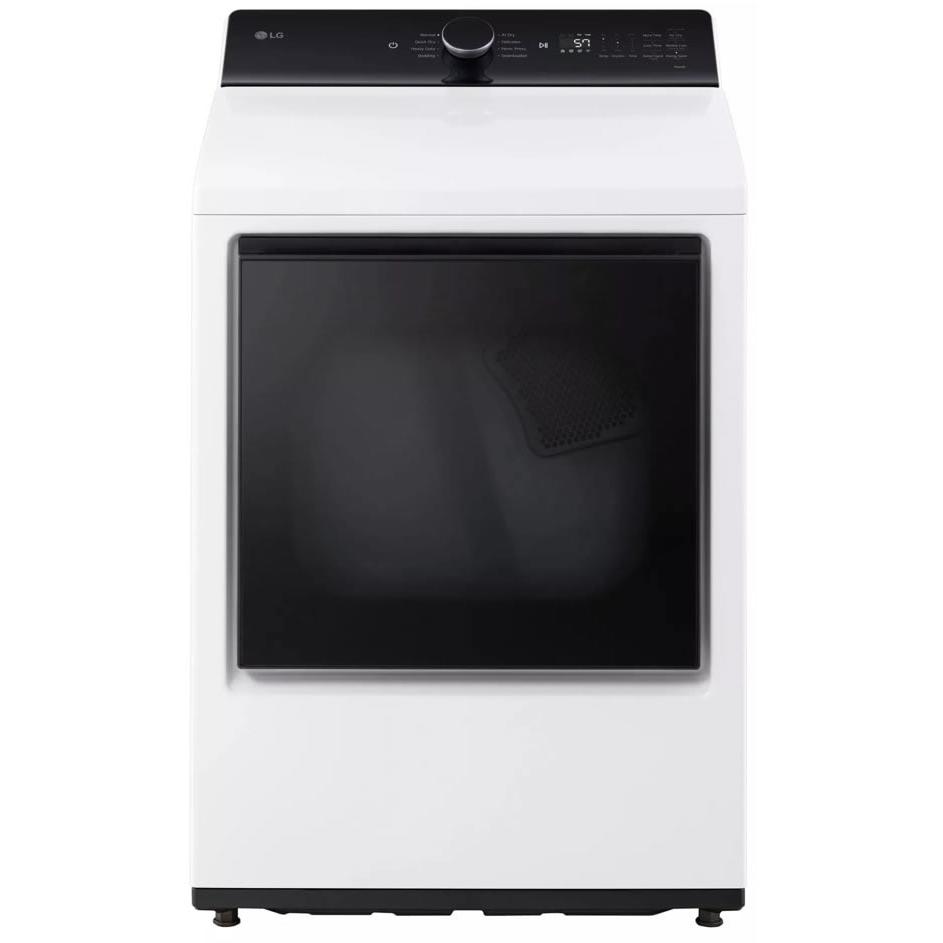 LG 7.3 cu.ft. Gas Dryer with EasyLoad™ Door and AI Sensing DLG8401WE