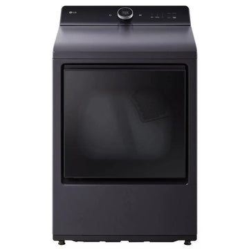 LG 7.3 cu. ft. Gas Dryer with EasyLoad™ Door and AI Sensing DLGX8601BE