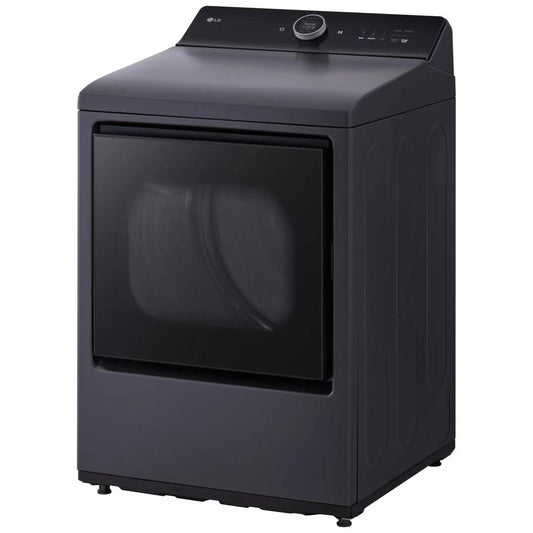LG 7.3 cu. ft. Gas Dryer with EasyLoad™ Door and AI Sensing DLGX8601BE