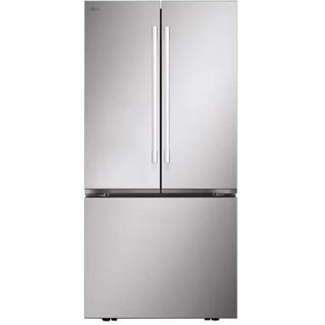 LG 25 cu.ft. 3-Door French Door Refrigerator with Hybrid Handle Design LF25H6200S