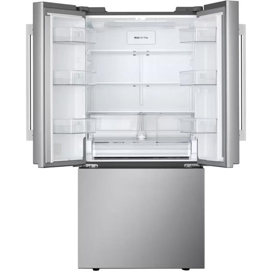 LG 25 cu.ft. 3-Door French Door Refrigerator with Hybrid Handle Design LF25H6200S