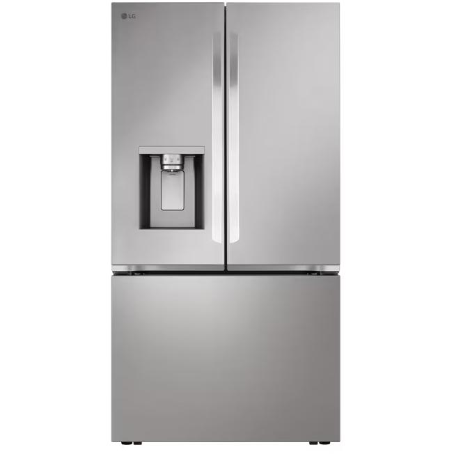 LG 26 cu. ft. Counter-Depth MAX™, French Door Refrigerator, with Craft Ice™ LRRXC2606S
