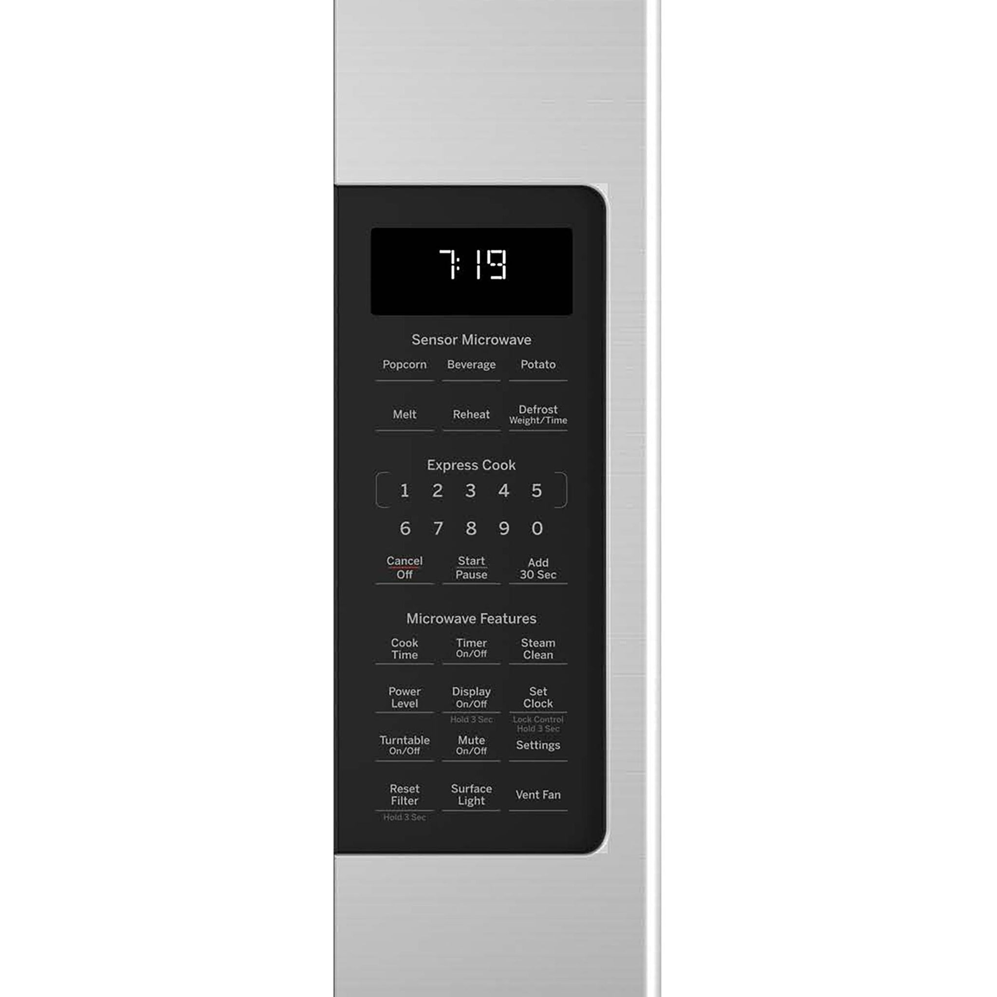 Ge Appliances JVM7195RWSS Ge® 1.9 Cu. Ft. Over-The-Range Sensor Microwave Oven