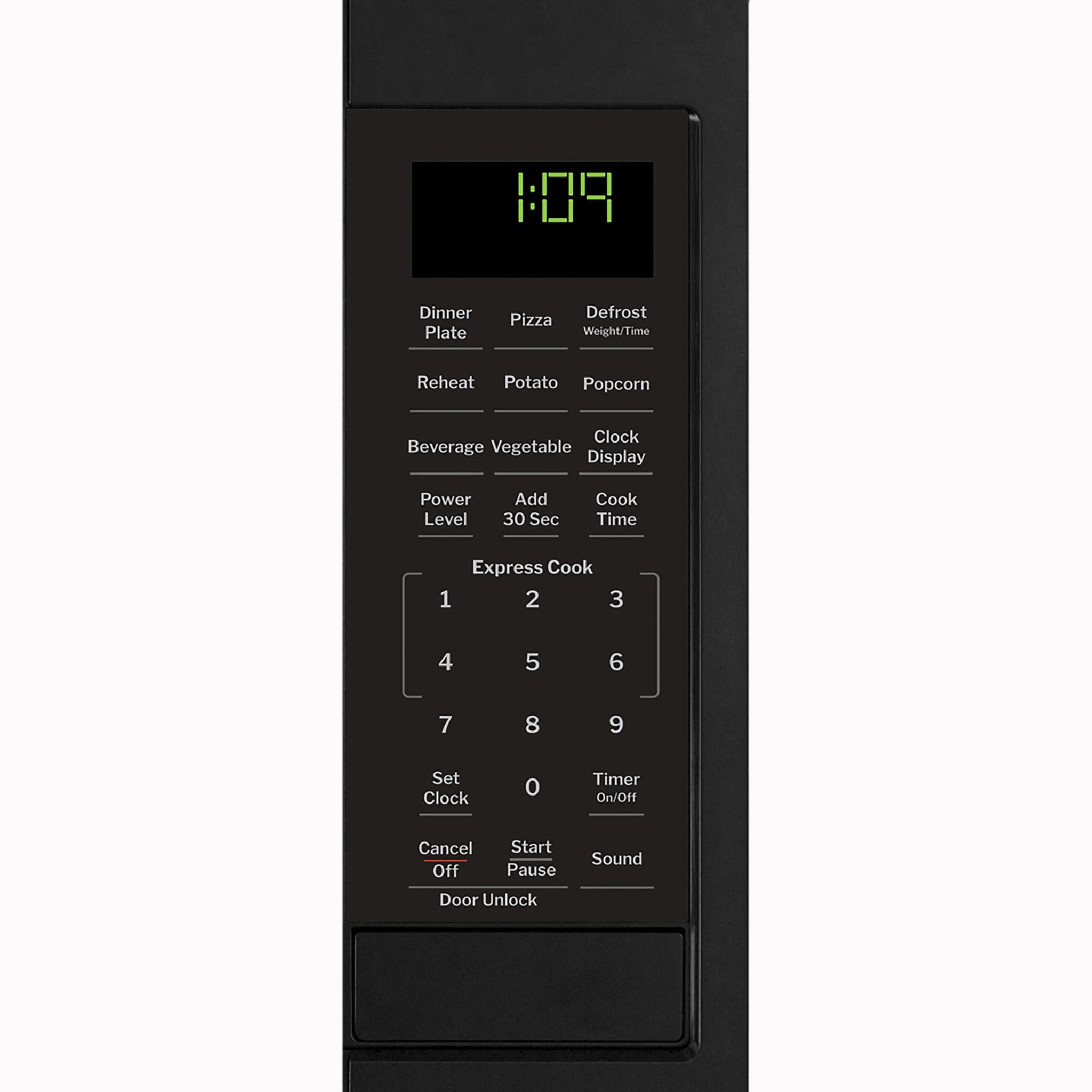Ge Appliances GCST09N1WBB Ge® 0.9 Cu. Ft. Capacity Countertop Microwave Oven