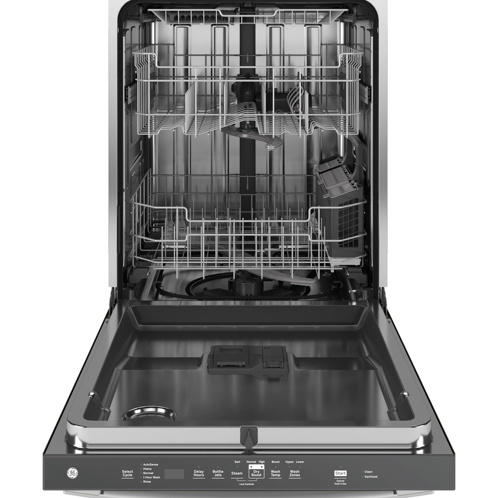 Ge Appliances GDT670SGVWW Ge® Top Control With Stainless Steel Interior Dishwasher With Sanitize Cycle