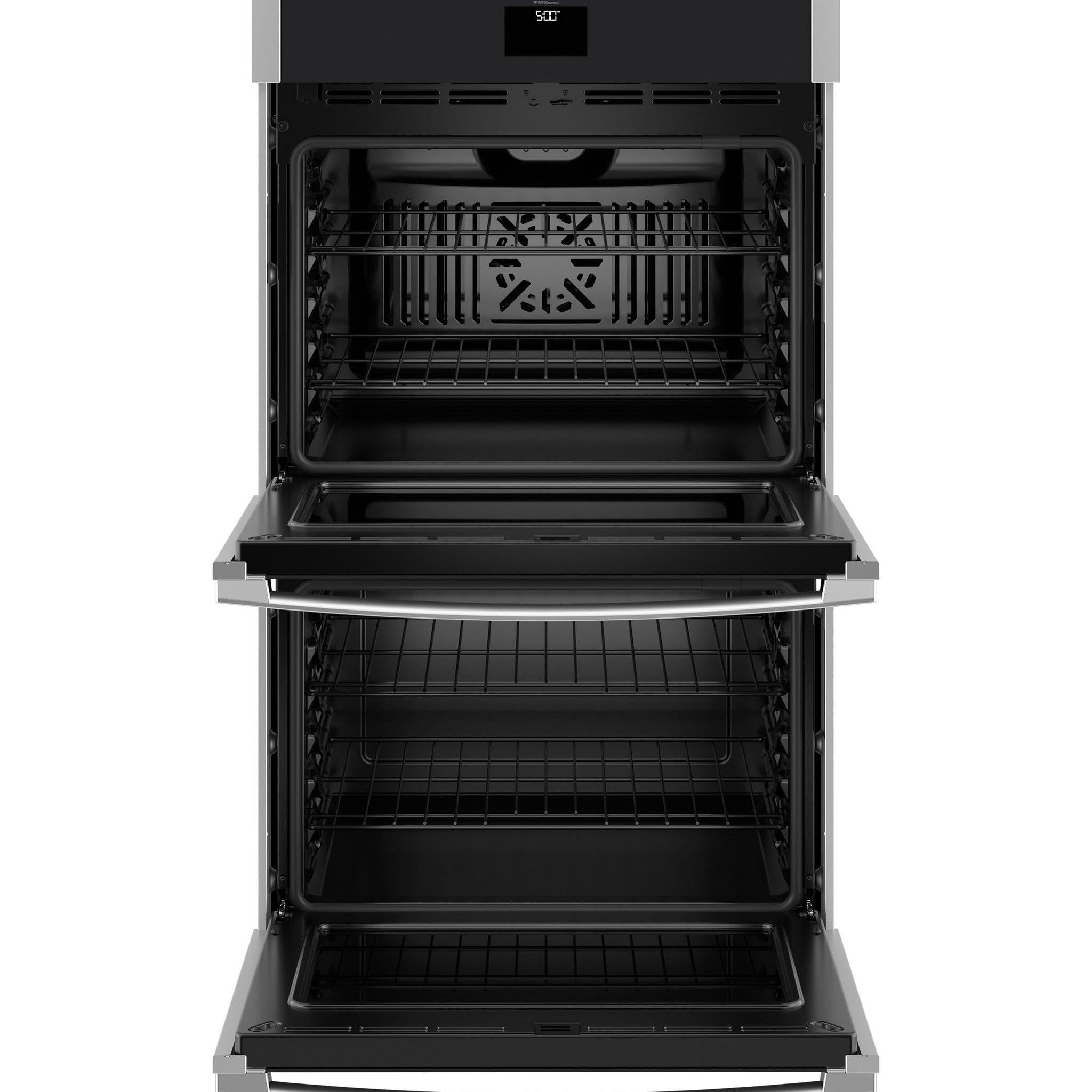 Ge Appliances JTD5000SVSS Ge® 30" Smart Built-In Self-Clean Convection Double Wall Oven With No Preheat Air Fry