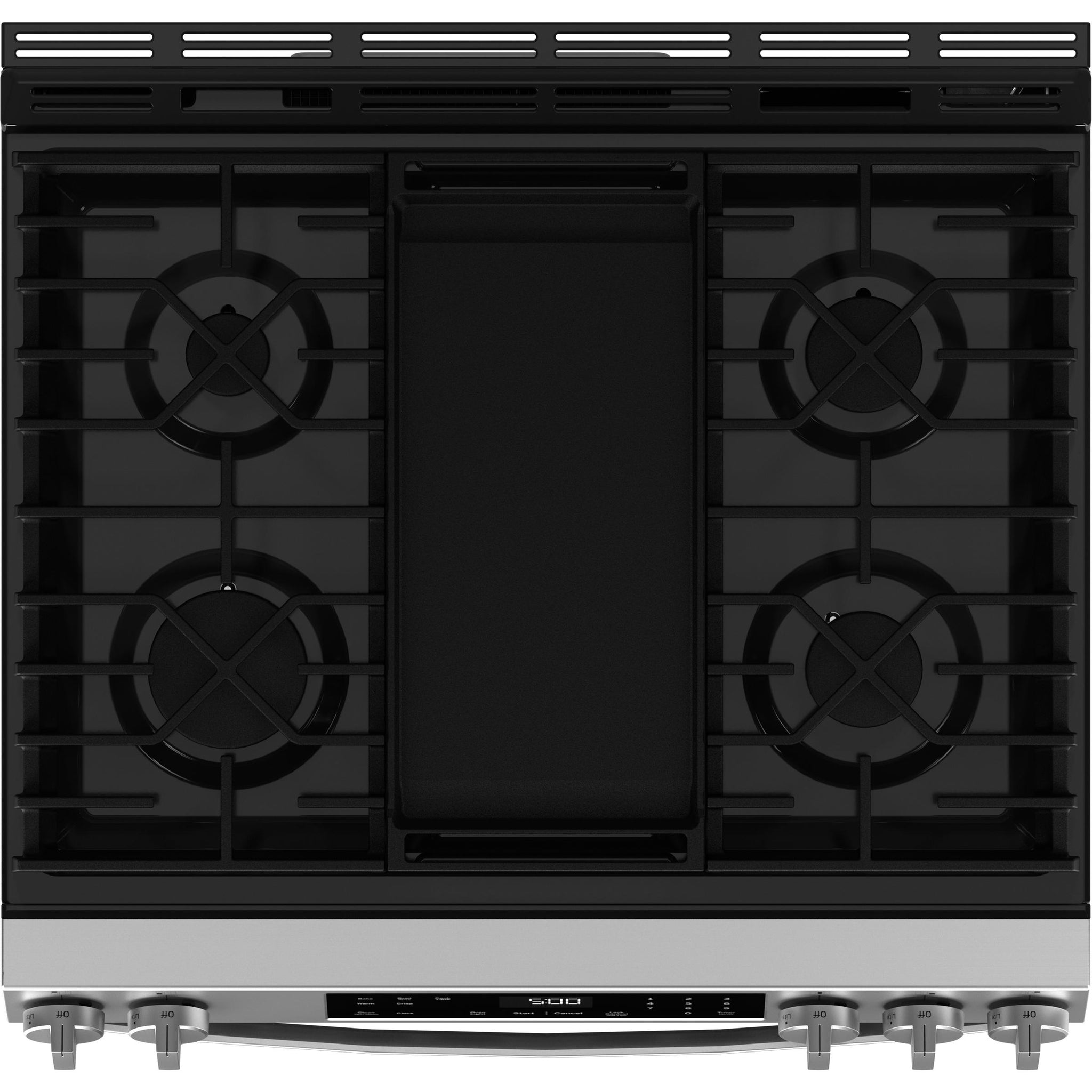 Ge Appliances GGS500PVSS Ge® 30" Slide-In Front-Control Gas Range With Crisp Mode