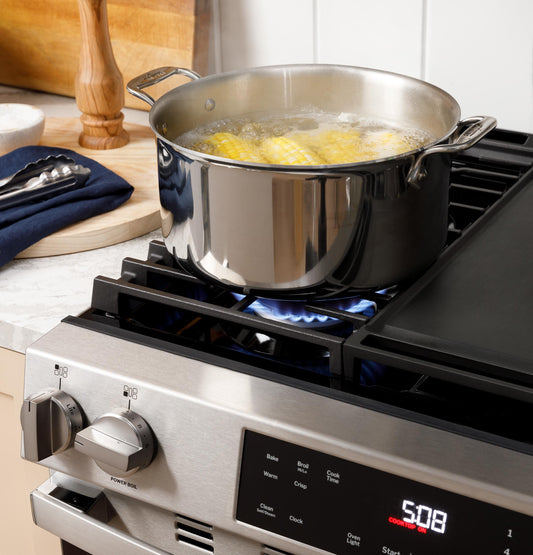 Ge Appliances GGF500PVES Ge® 30" Free-Standing Gas Range With Crisp Mode