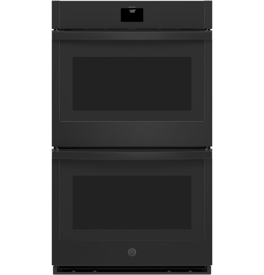 Ge Appliances JTD5000DVBB Ge® 30" Smart Built-In Self-Clean Convection Double Wall Oven With No Preheat Air Fry