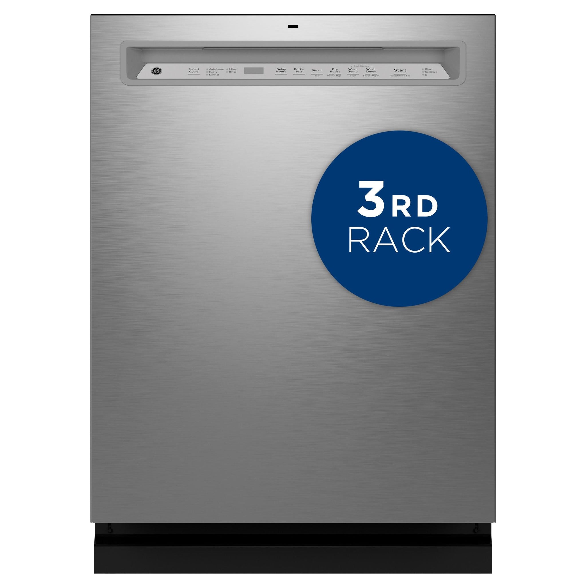 Ge Appliances GDF650SYVFS Ge® Front Control With Stainless Steel Interior Dishwasher With Sanitize Cycle