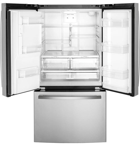 Ge Appliances GFE26JYMFS Ge® Energy Star® 25.6 Cu. Ft. Fingerprint Resistant French-Door Refrigerator