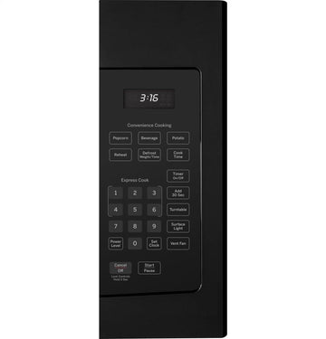 Ge Appliances JVM3160DFBB Ge® 1.6 Cu. Ft. Over-The-Range Microwave Oven
